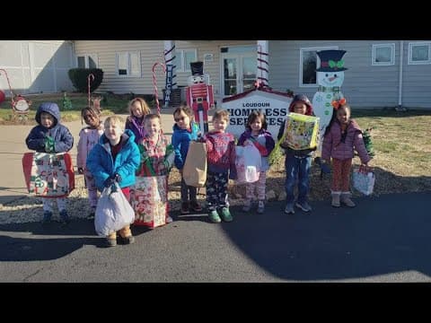 A time to give back, pre-schoolers donate to the unhoused | Night Cap
