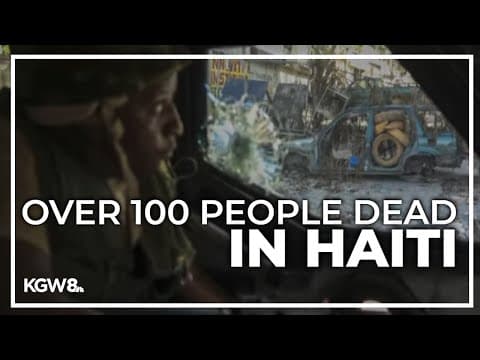 Massacre in Haiti leaves over 100 people dead