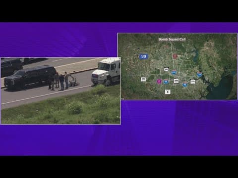 Bomb scare in Spring over, no dangerous chemicals found in jug in the roadway