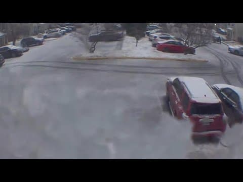 Thunder Snow in Alexandria, Virginia