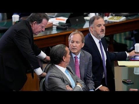 Watch the closing arguments in Ken Paxton's impeachment trial