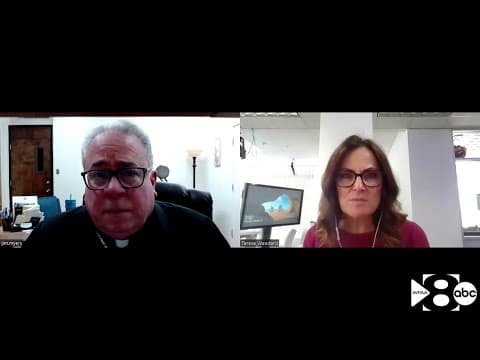 Bishop of the Catholic Diocese of Fort Worth speaks on Pope Francis' hospitalization