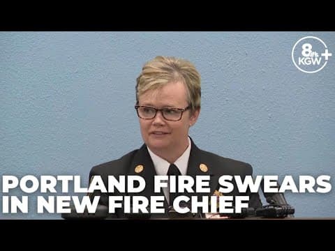 Portland Fire & Rescue swears new fire chief
