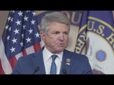 Texas U.S. Rep. Michael McCaul will not seek reelection after 20 years in Congress