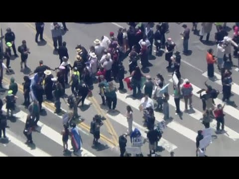 Los Angeles braces for 4th day of protests