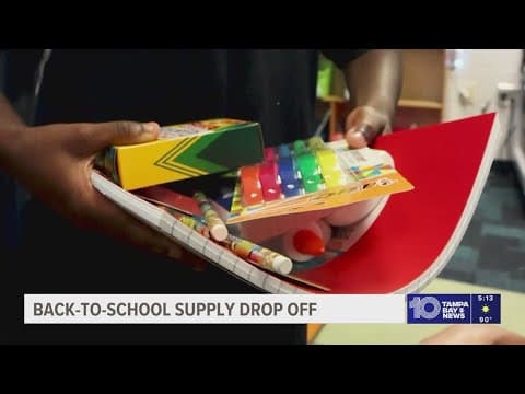 Education organizations support students with back-to-school supplies