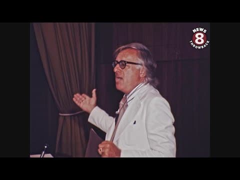 Ray Bradbury at Comic Con 1974 in San Diego