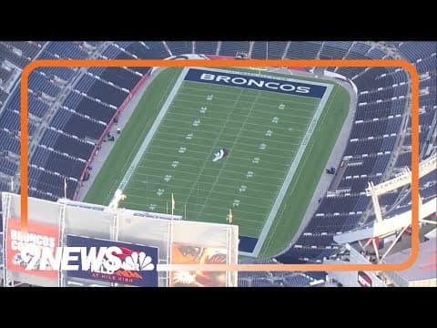 Empower Field at Mile High prepares for Broncos vs. Bengals on 'Monday Night Football'