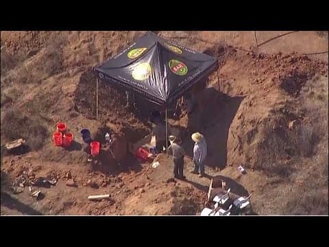 AERIALS | San Diego Sheriff's homicide investigation underway in Valley Center