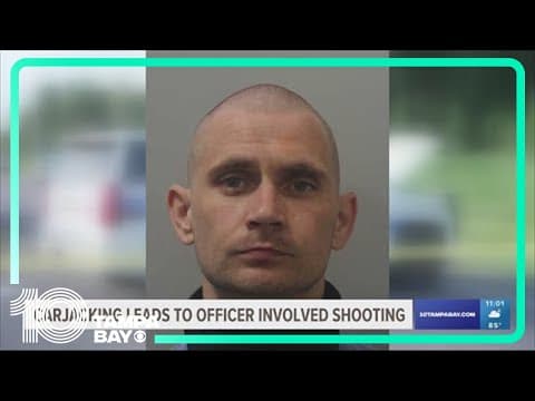 Man shot by Bartow police after carjacking, pointing gun at officers