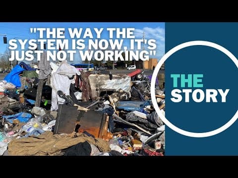 Portland’s homeless desperate for change as the city moves forward with mass encampments