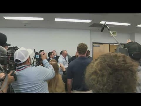 Sen. Padilla forcibly removed from DHS Press conference