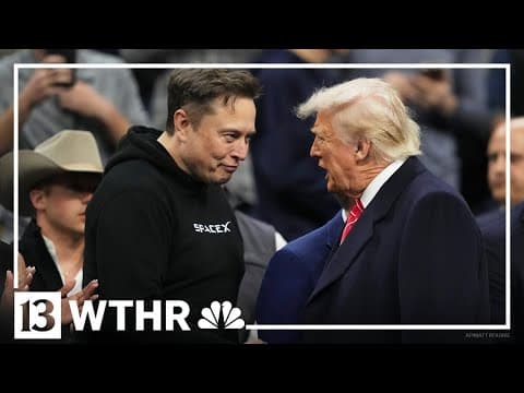 President Trump threatens to cut Musk’s government contracts as their public feud escalates