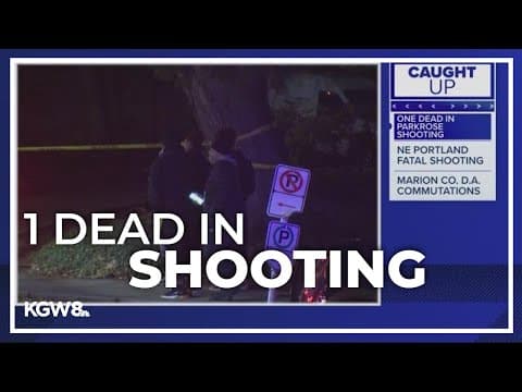 1 fatally shot outside Portland-area apartment complex