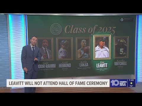 USF to induct Jim Leavitt into school's Hall of Fame despite former coach not attending ceremony