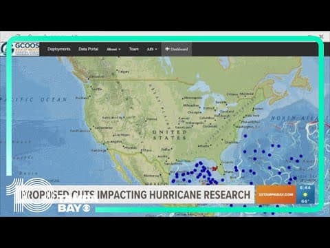 Proposed federal budget would cut funding for hurricane research