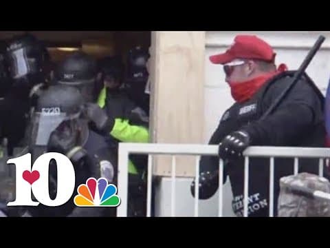 Ex-sheriff's deputy who attacked police during Capitol riot is sentenced to nearly 6 years in prison