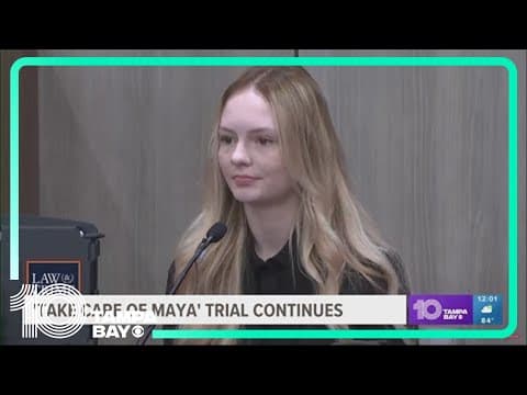 'Take Care of Maya' trial continues with teen taking the stand