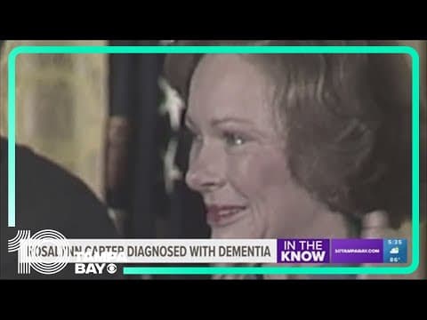 Rosalynn Carter, former US first lady, has dementia
