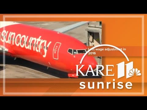 Sun Country flight attendants vote to authorize strike