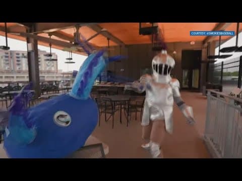 Smokies gets campy ahead of Medieval Night