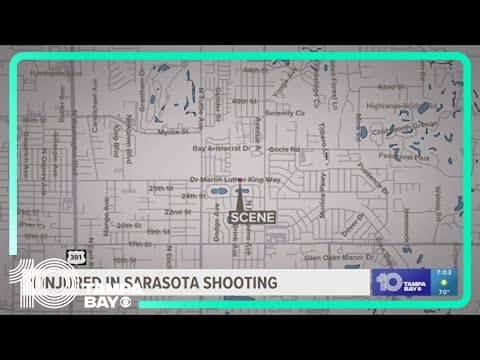 Sarasota Police investigating shooting that left 1 hurt
