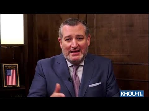 Extended interview with Sen. Ted Cruz