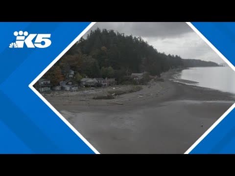 Mystery 'ghost signs' spark lawsuit over public beach access in Stanwood