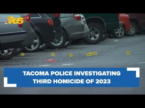 Tacoma police investigating third homicide of 2023