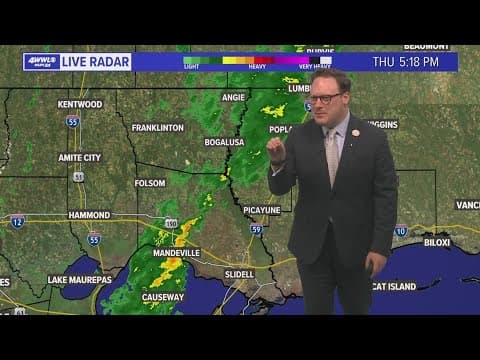 Weather: Temps coming down behind front