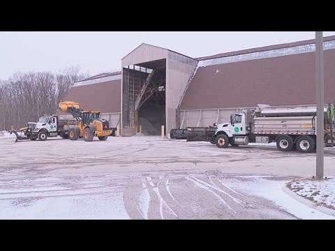 ODOT crews preparing for icy roads, freezing rain