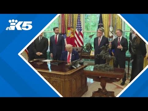 President Trump announces new trade deal with U.K.