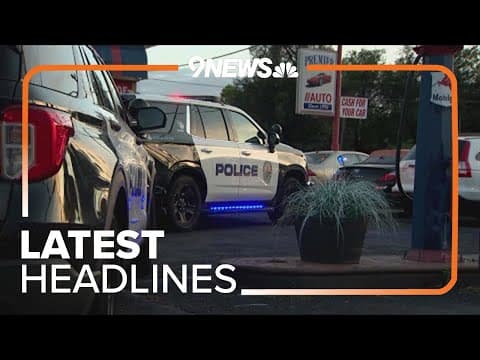 Latest Headlines | Police still search for driver after large chase across Wheat Ridge, Westminster