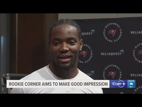 Bucs' Benjamin Morrison aims to make good first impression at rookie minicamp