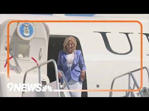 First Lady Jill Biden coming to Colorado this weekend