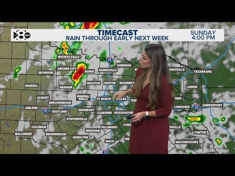 DFW Weather: Latest forecast and timeline for the next rain chances