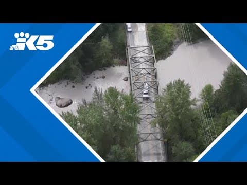 White River Bridge remains closed following semi-truck crash