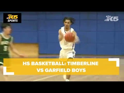 HS Basketball State Tourney:  Timberline vs. Garfield boys