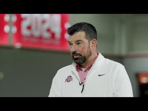 Ryan Day talks about Ohio State's top 20 matchup against Illinois | Full Interview