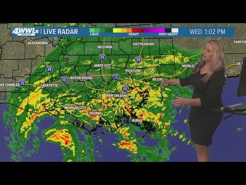 Wednesday 1pm Tropical Update: Hurricane Francine a Cat 1, strong winds expected