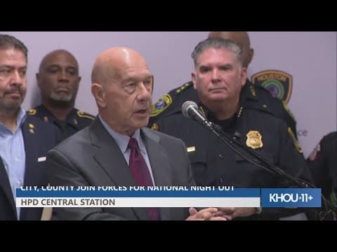 Houston, Harris County join forces to encourage residents to participate in National Night Out