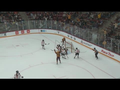 UMN women's hockey tops Ohio State for WCHA Championship