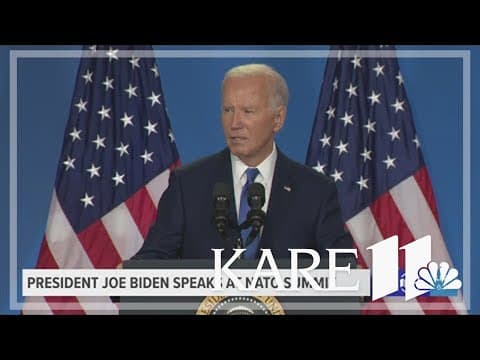 Biden Press Conference: Border control