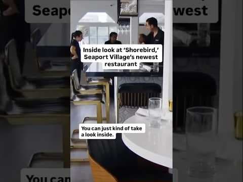 Inside look at ‘Shorebird,’ the newest restaurant at Seaport Village