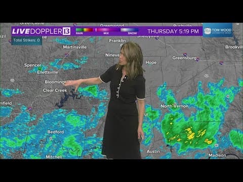 Live Doppler 13 Forecast | 5 p.m. update, May 22, 2025