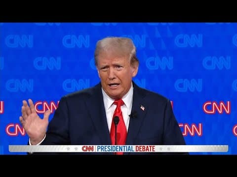First 2024 Biden-Trump Debate: "He lies," Trump said of his opponent. "Everything he does is a lie."