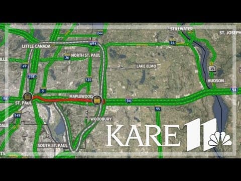 I-94 to close overnight Saturday from St. Paul to Woodbury