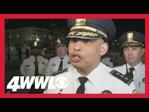 New Orleans parade shooting: NOPD Chief Deputy talks about what happened