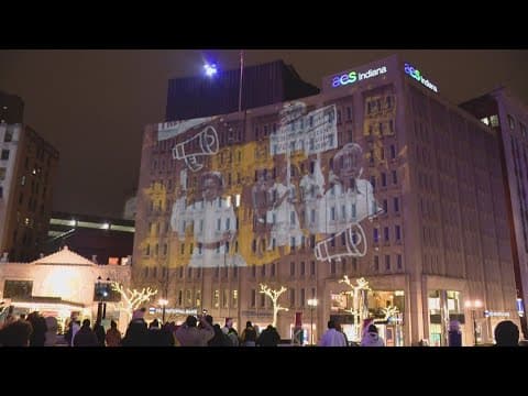 Dr. Martin Luther King Jr. remembered in ceremony on Monument Circle