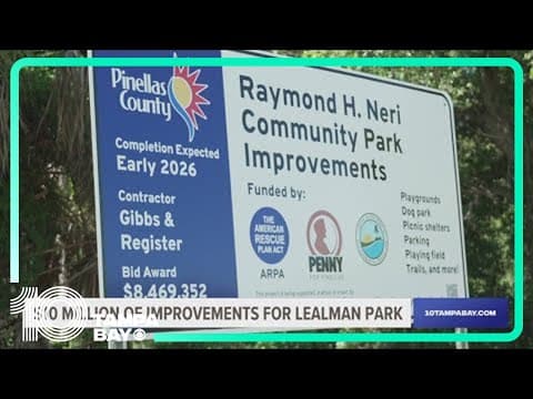 For Lealman neighbors, park improvement project is a 'jolt of energy'